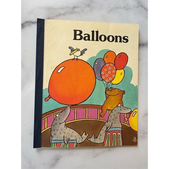 Balloons vintage 1983 paperback children’s textbook educational book vintage 80s - Picture 1 of 7